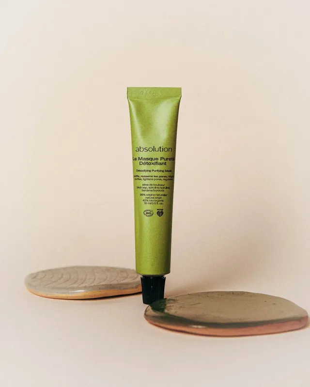 Absolution Masque Pureté Détoxifiant masque visage voyage