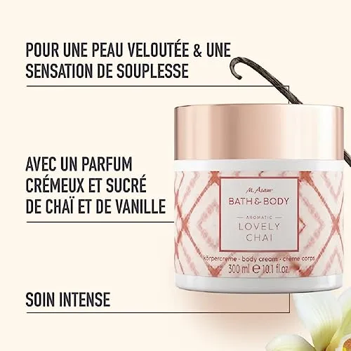 M. Asam Bath & Body Lovely Chai crème corps vanille 300 ml
