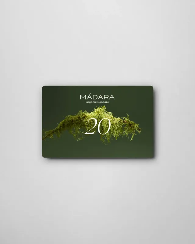 MÁDARA Carte cadeau digitale beauté idée cadeau