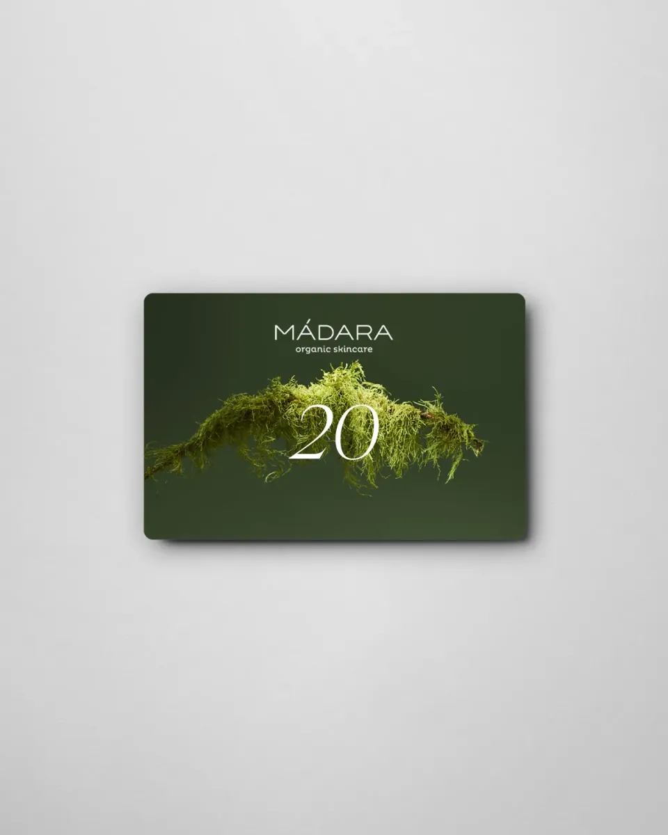 MÁDARA Carte cadeau digitale beauté idée cadeau