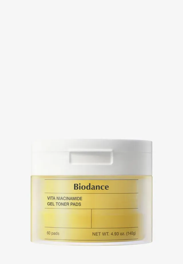 Biodance Vita Niacinamide Gel pads toniques 60 pads éclat