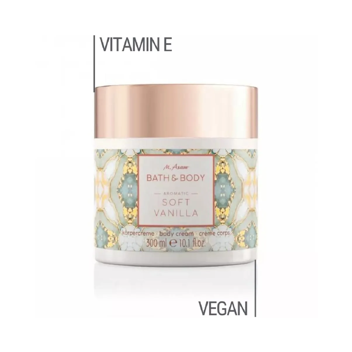 M. Asam Soft Vanilla crème corps vanille 300 ml gourmande