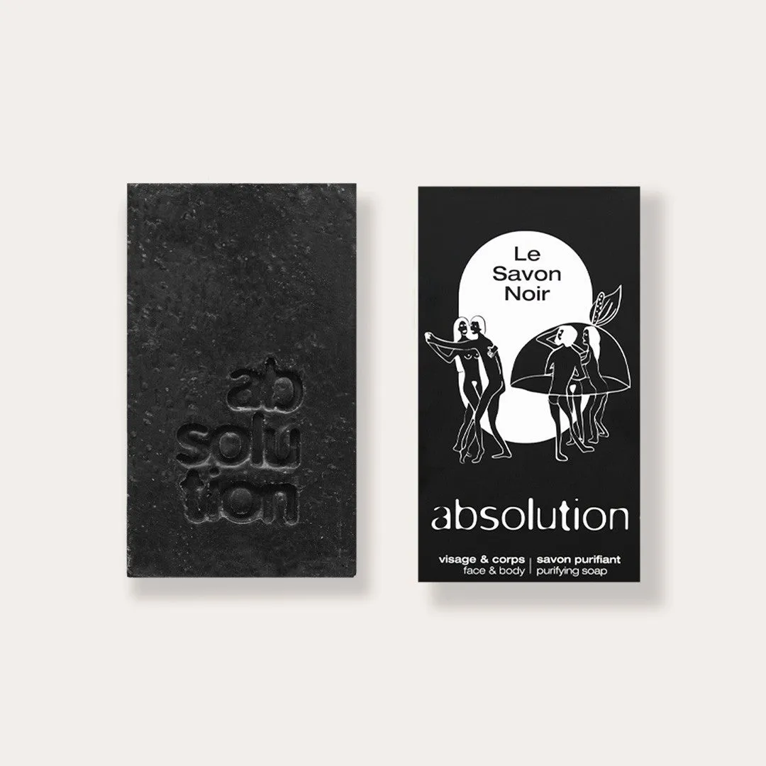 Absolution Le Savon Noir savon solide charbon