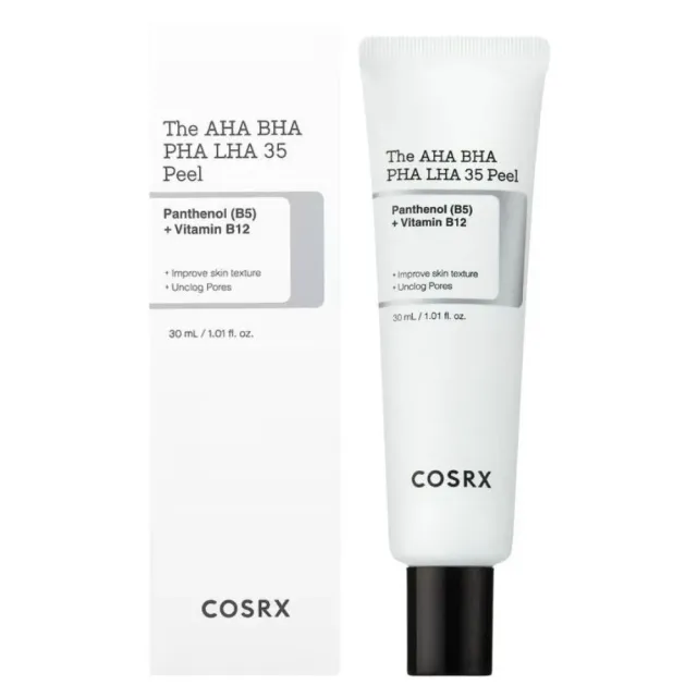 COSRX AHA BHA PHA LHA 35 Peel gel exfoliant 30ml acides