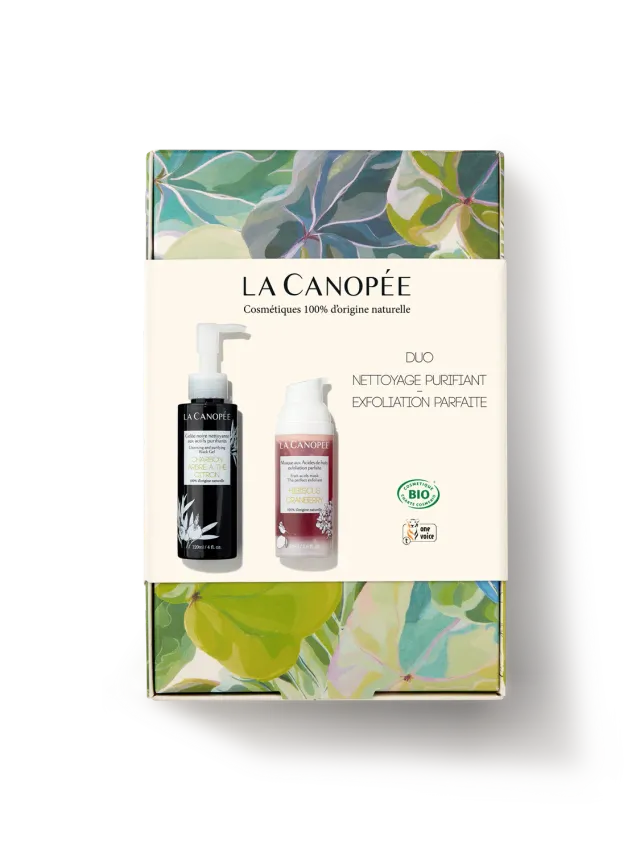 La Canopée Duo Purifiant coffret visage peau nette