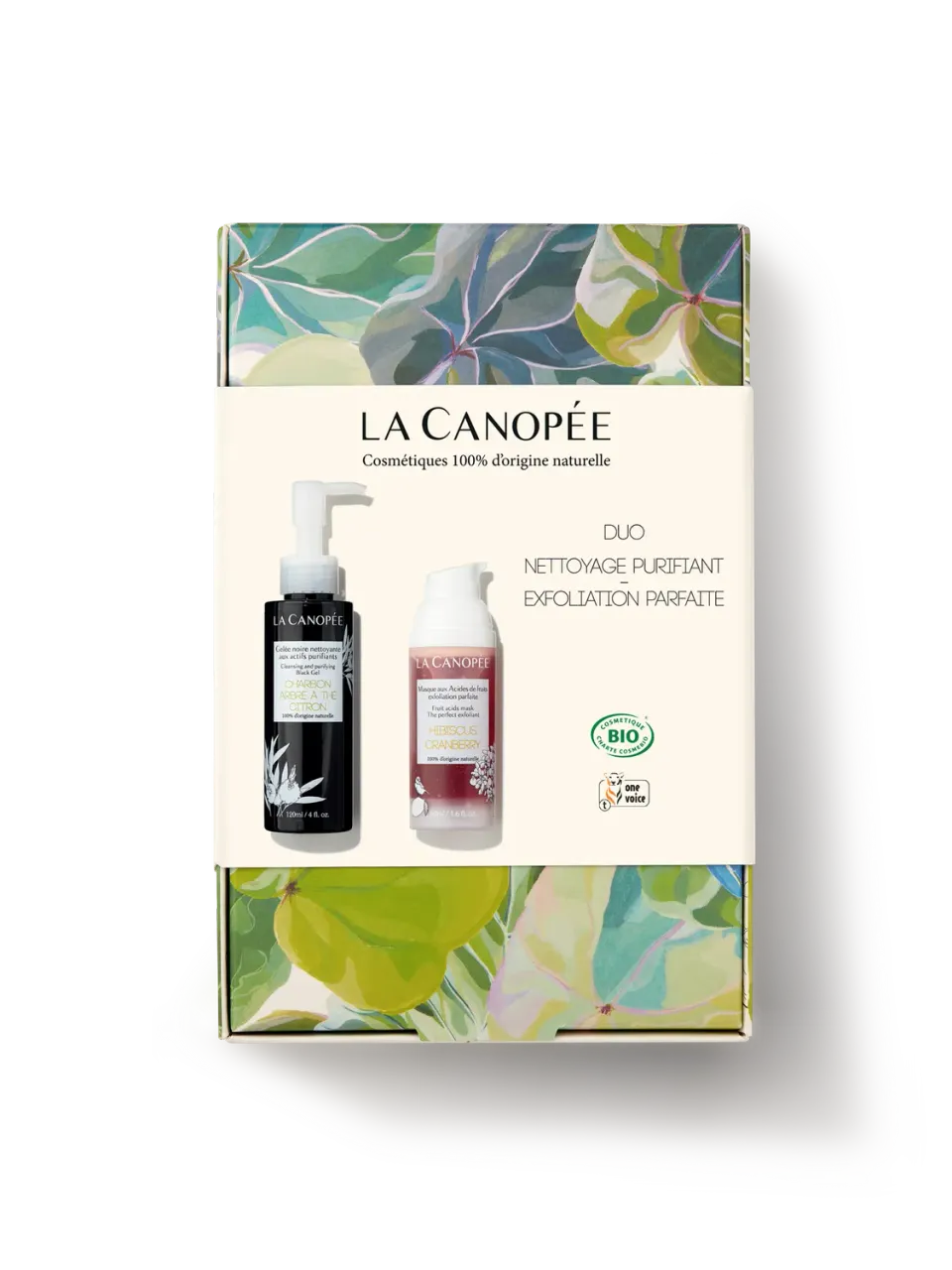La Canopée Duo Purifiant coffret visage peau nette