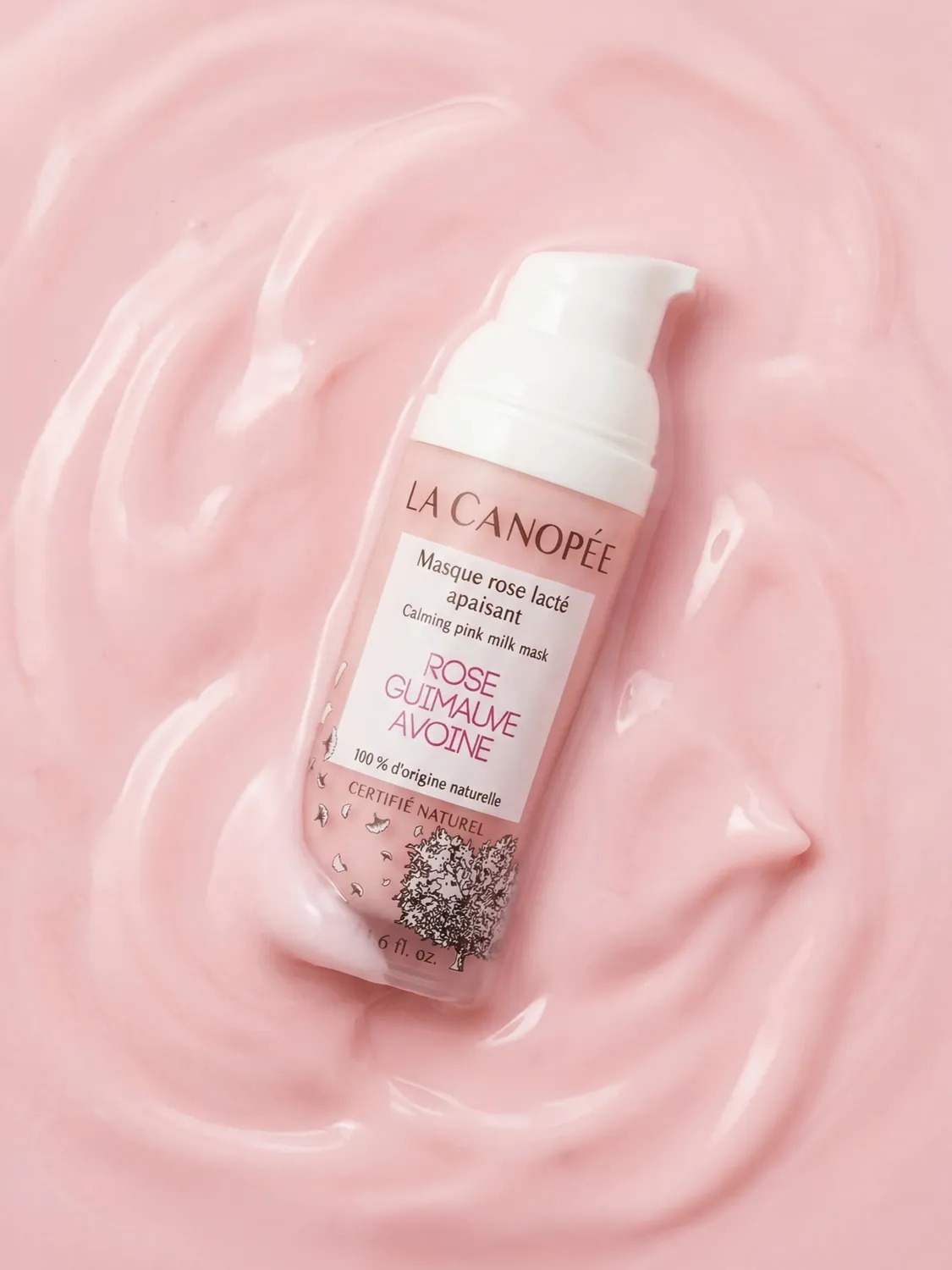 La Canopée Masque rose masque visage 50 ml apaisant