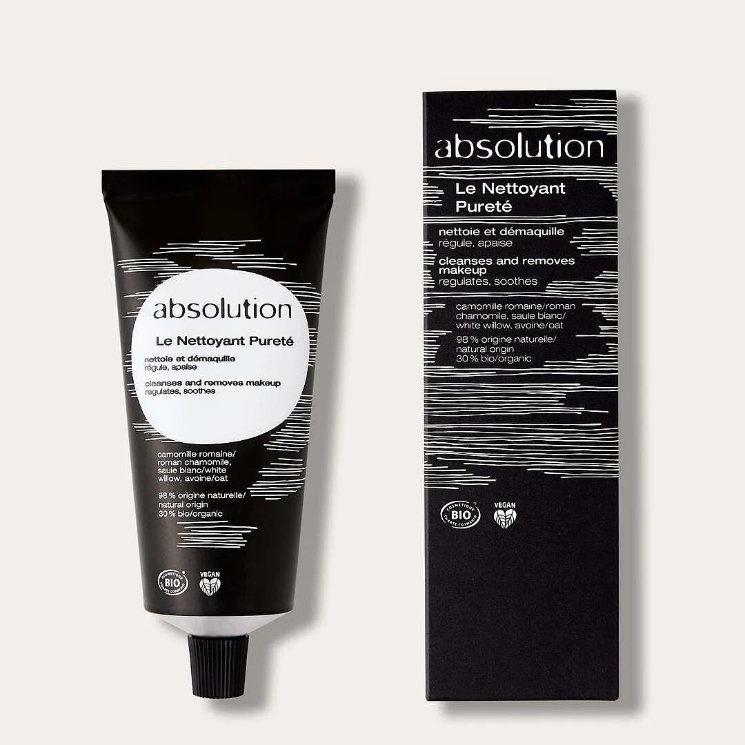 Absolution Le Nettoyant Pureté gel visage bio peaux mixtes