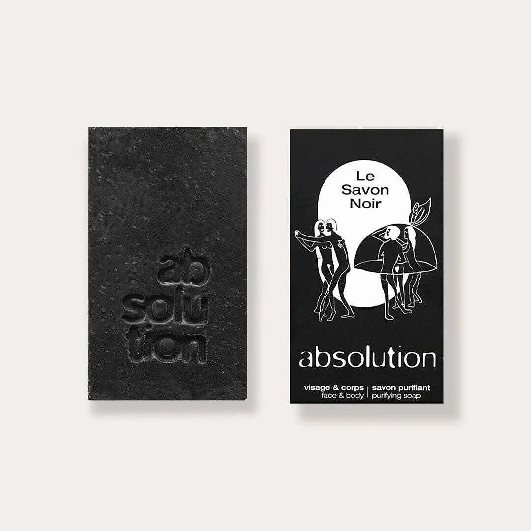 Absolution Le Savon Noir savon solide charbon