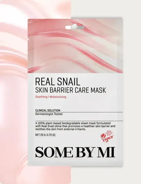 SOME BY MI Snail masque tissu barrière mucine escargot