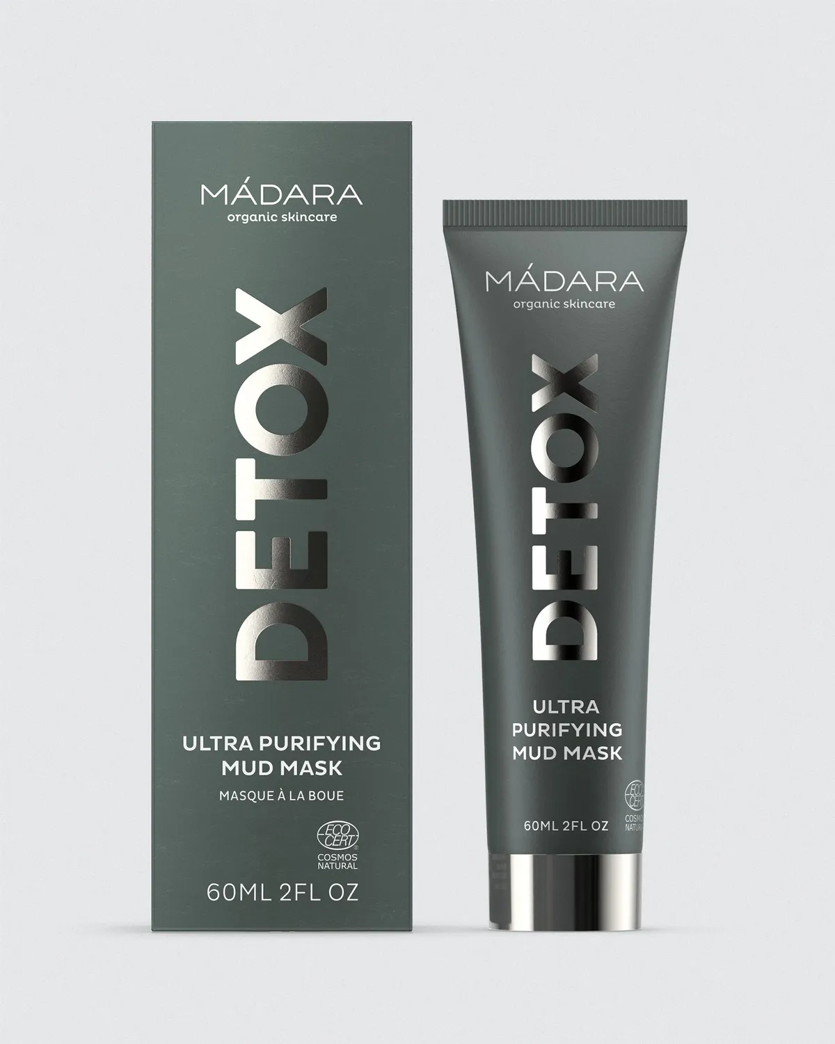Mádara Detox Ultra Purifying masque boue 60 ml purifiant