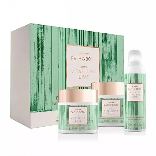 M. Asam Bath & Body Vitalizing Lime coffret 3 soins citron vert