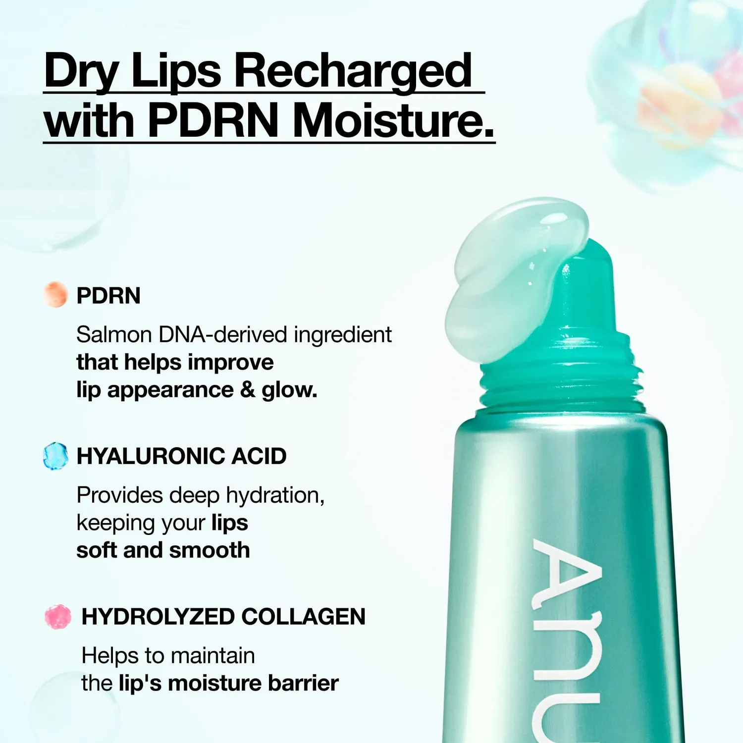 ANUA PDRN sérum lèvres hydratant repulpant