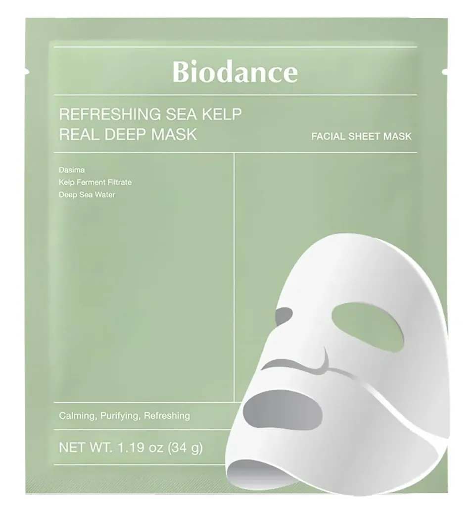 Biodance Real Deep Mask hydrogel varech 1 pièce apaisant