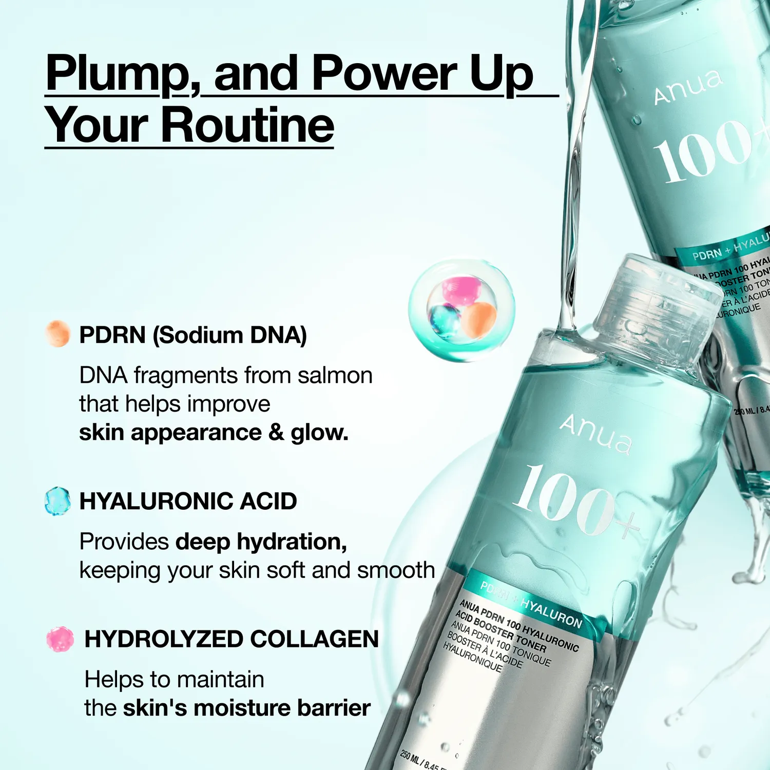 Anua PDRN 100 lotion tonique booster hydratante