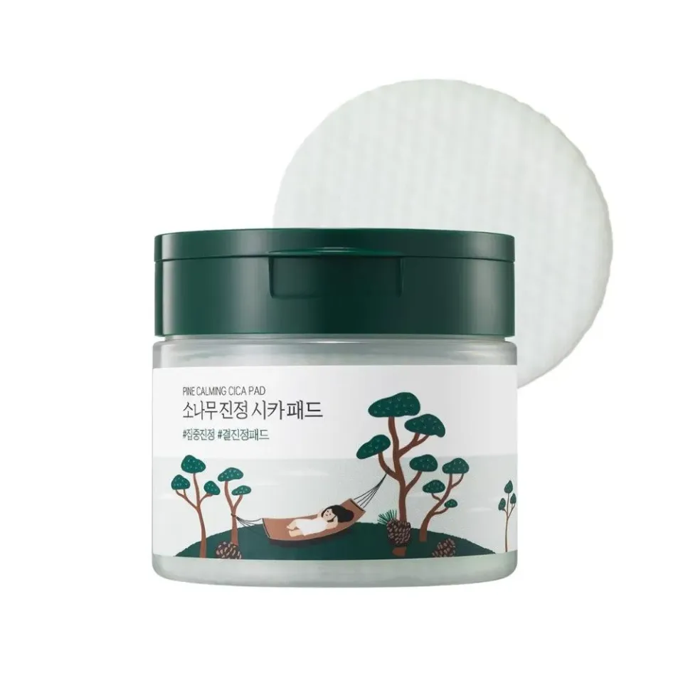 Round Lab Pine Calming Cica Pad pads apaisants 50 pièces