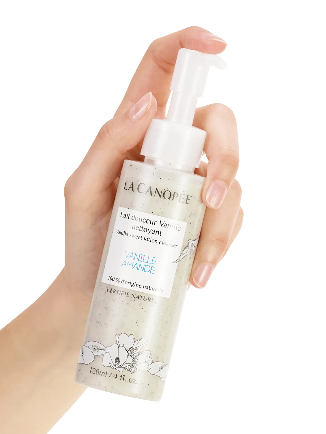 La Canopée Lait Douceur Vanille lait nettoyant 120 ml nourrissant