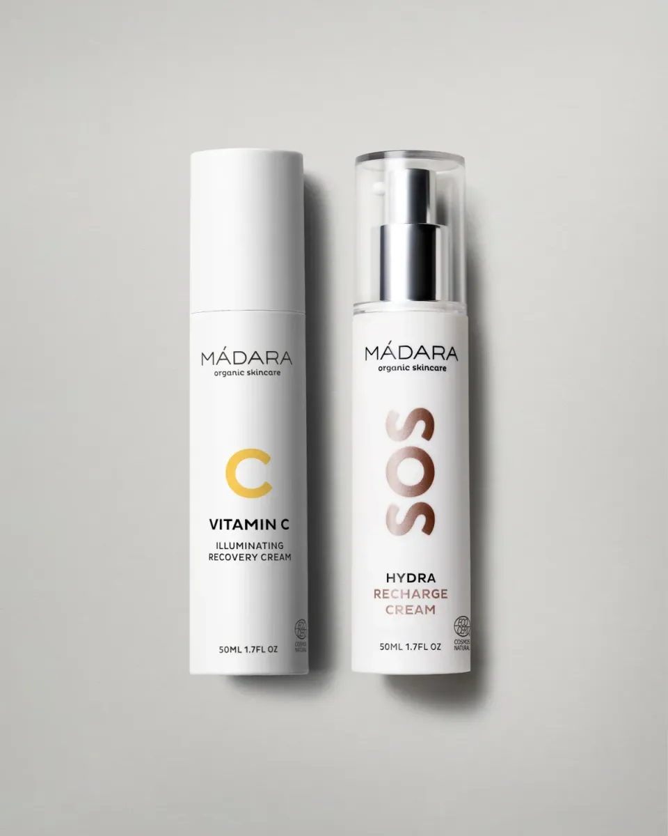 Mádara Hydration Radiance Set duo crèmes hydratation éclat
