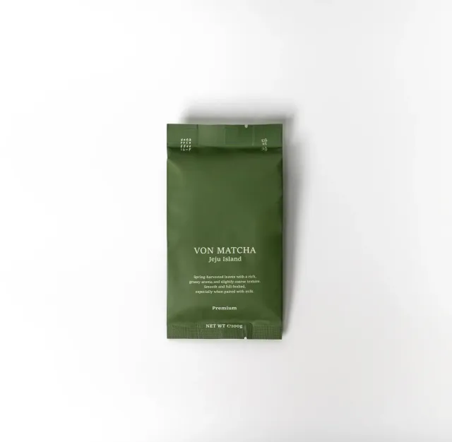 Von Matcha Premium Grade thé matcha bio recharge 100 g
