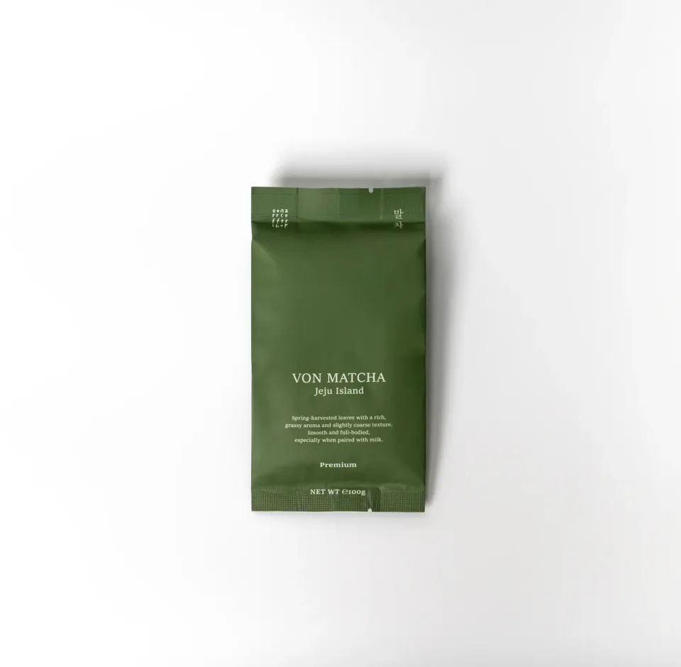 Von Matcha Premium Grade thé matcha bio recharge 100 g