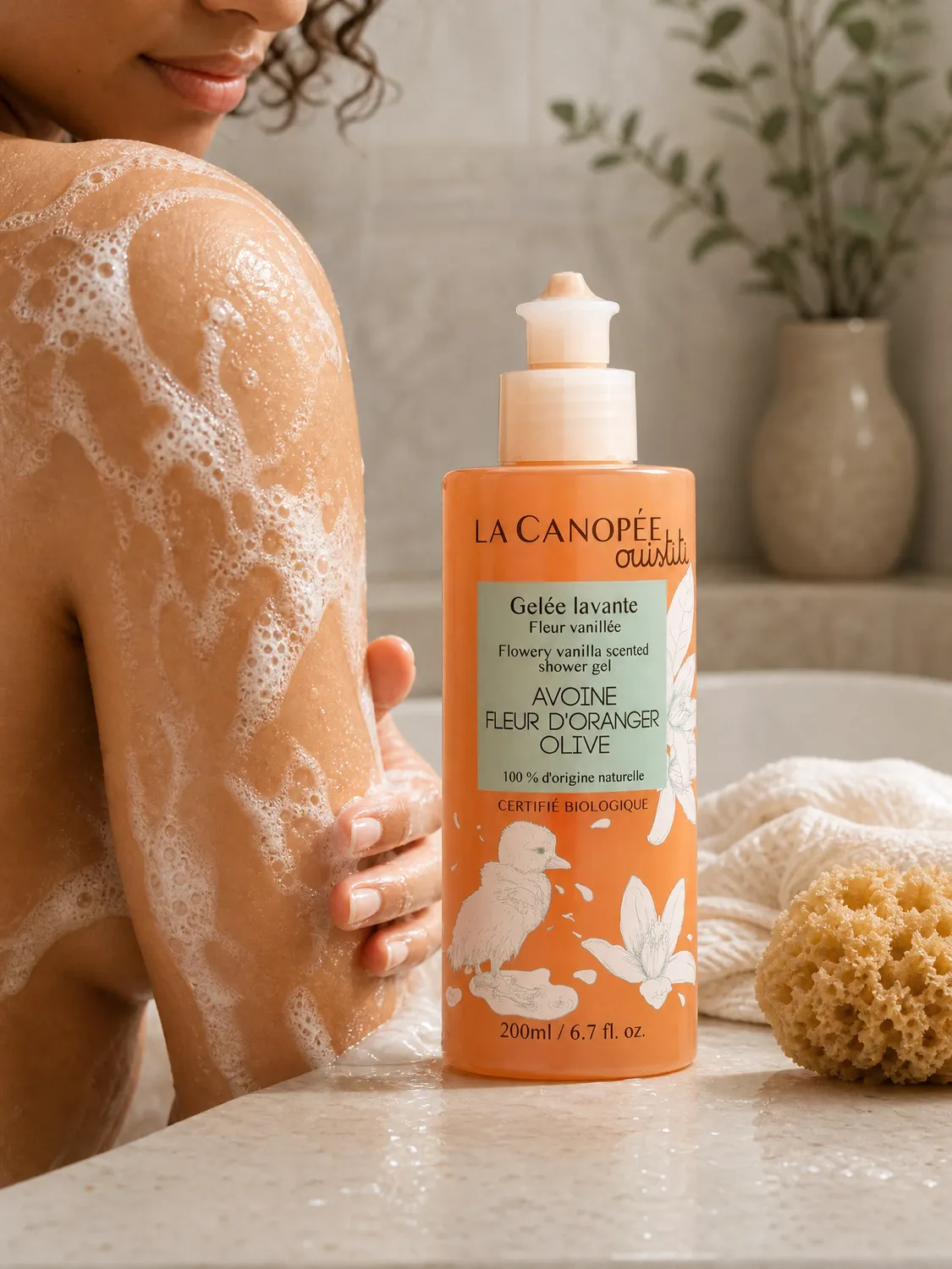 La Canopée Ouistiti gelée lavante fleur vanillée 200 ml douce