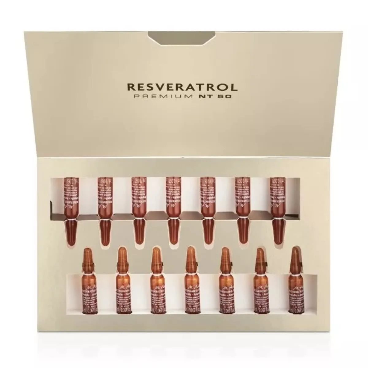 M. Asam Resveratrol NT50 Cure Ampoules 14x2ml Rides