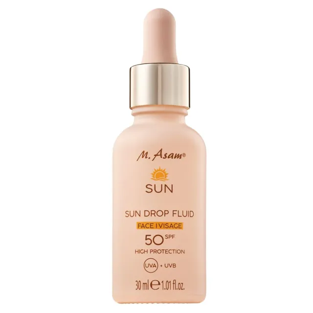 M. Asam Sun Drop Fluid SPF 50 fluide solaire 30 ml sans parfum