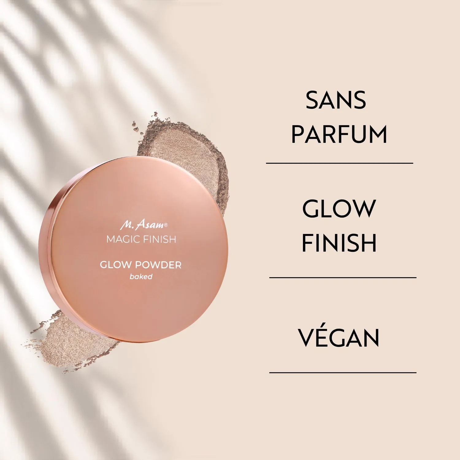 M. Asam Magic Finish poudre illuminatrice 7 g nacrée