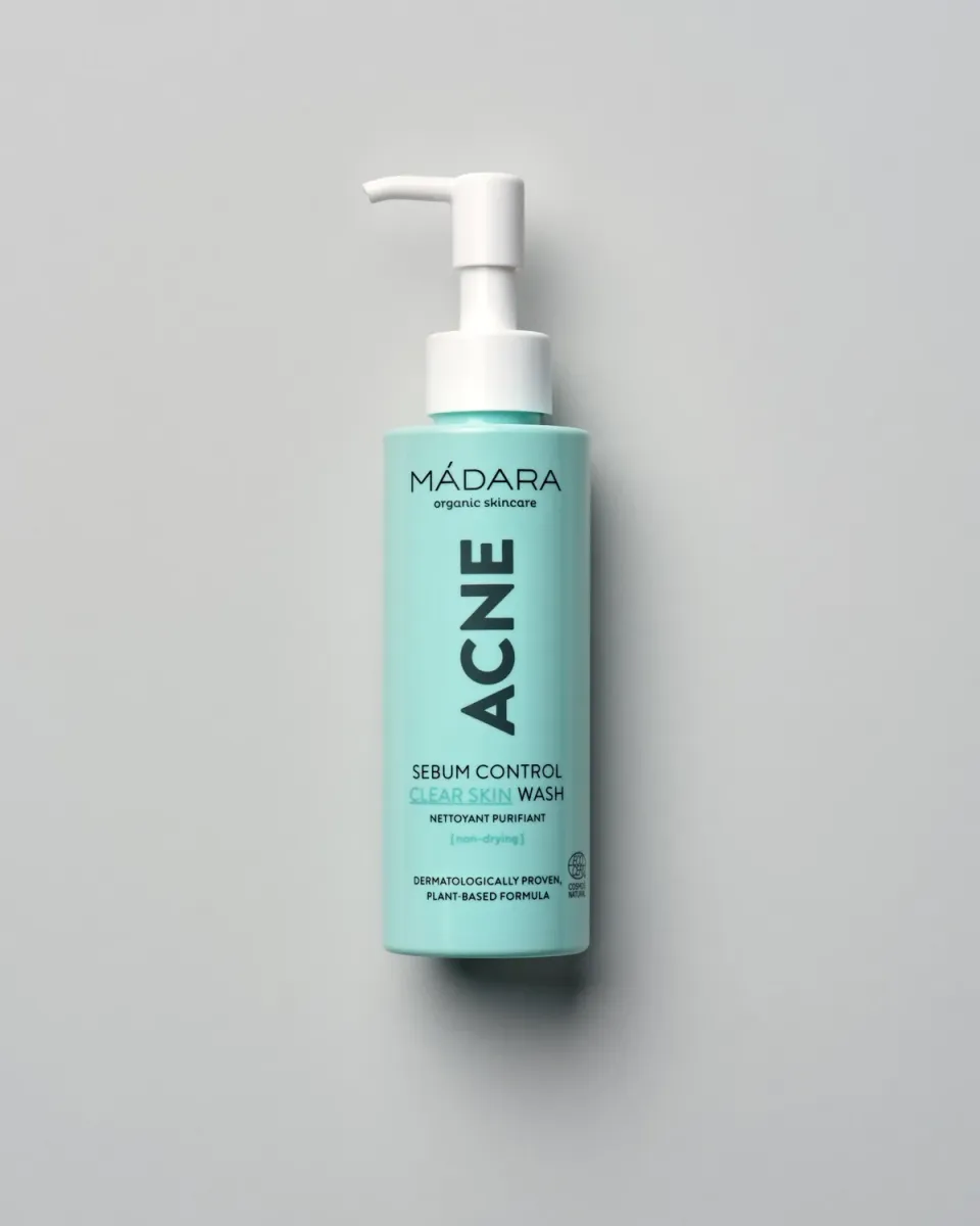Mádara Sebum Control Gel Nettoyant Visage 140 ml purifiant