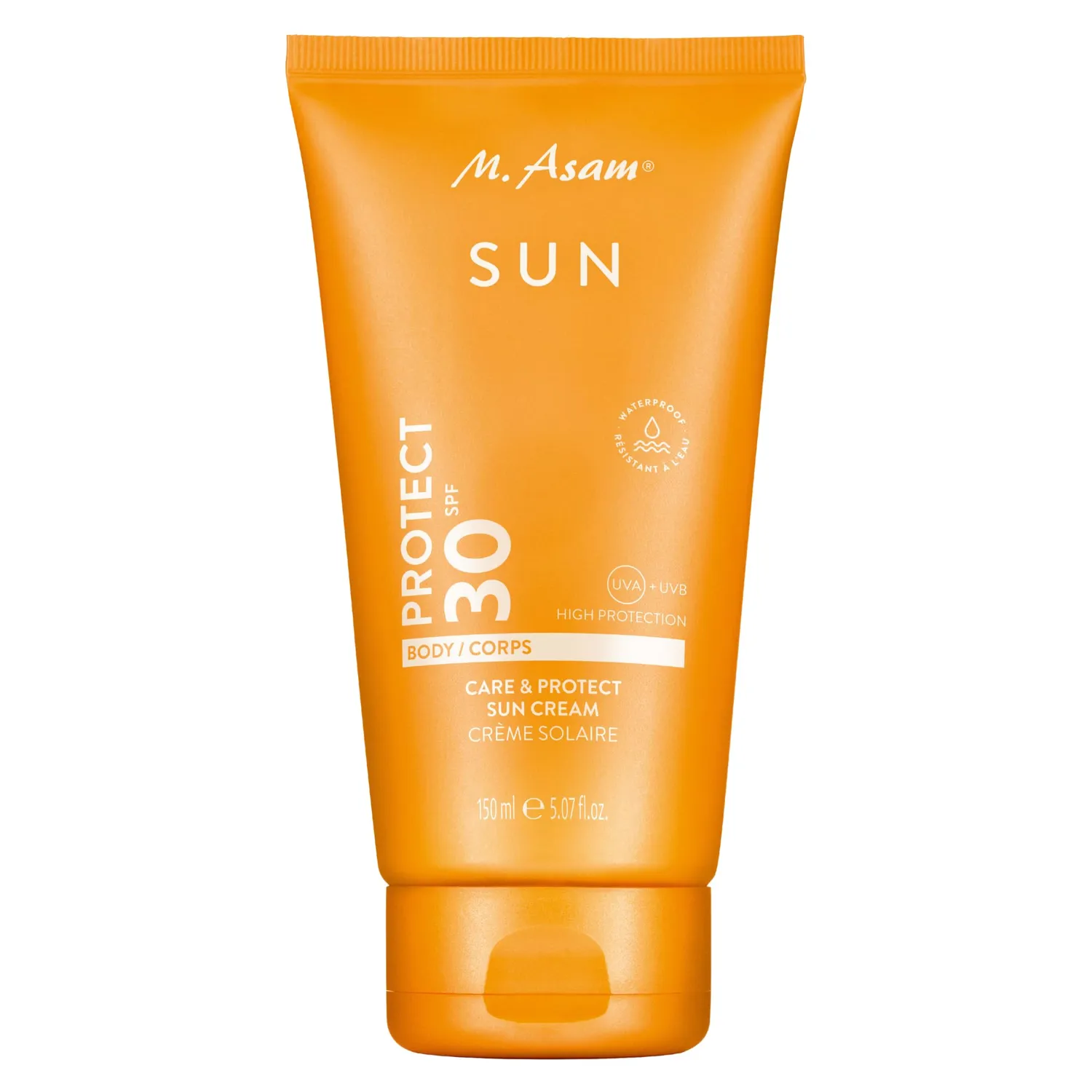 M. Asam Sun Care & Protect SPF30 crème solaire corps 150 ml eau