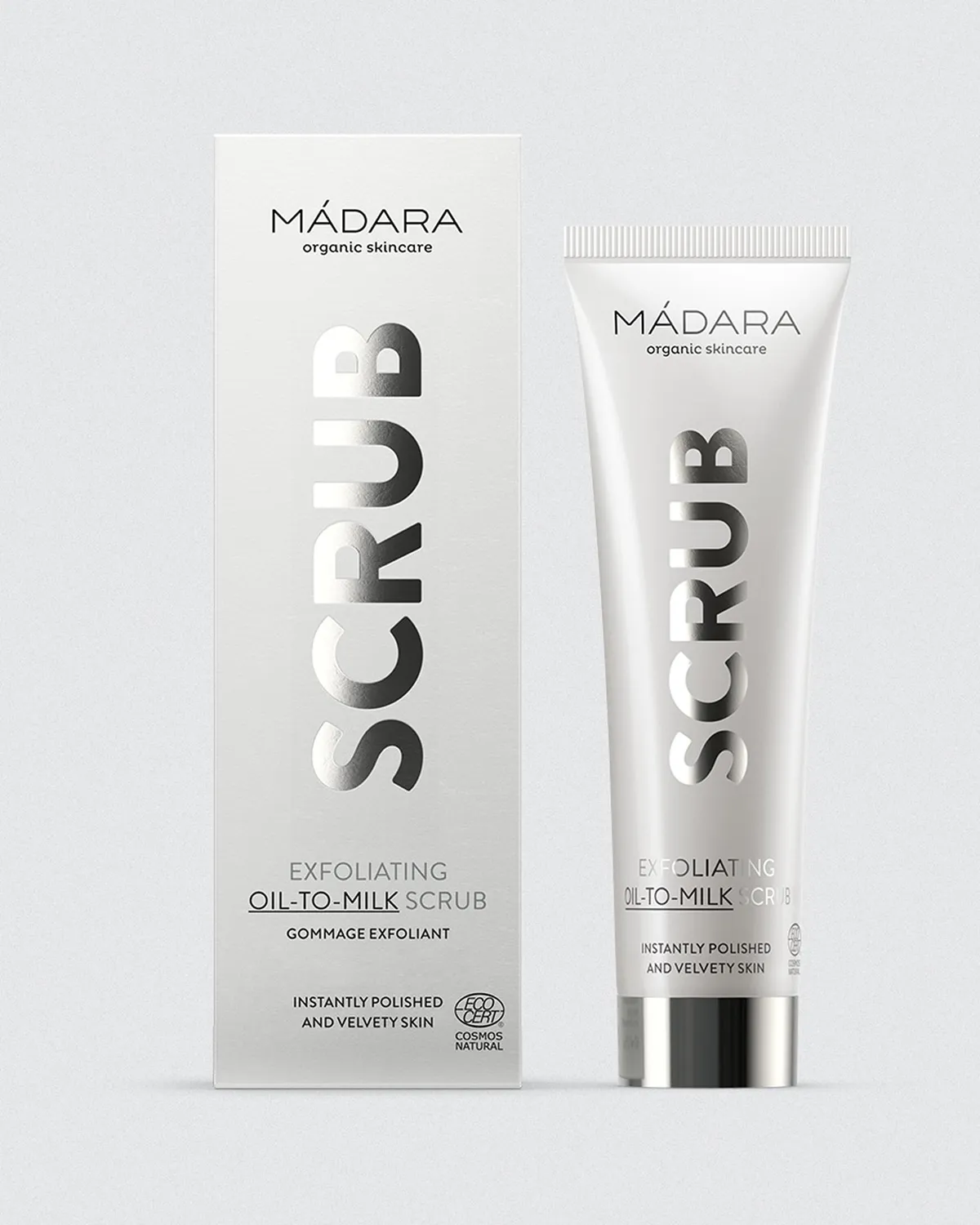Mádara Exfoliating Oil-To-Milk scrub exfoliant 60 ml éclat