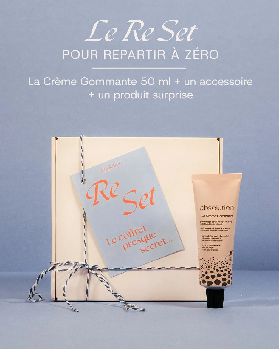 Absolution Almost Secret coffret cadeau Re-Hab Re-Set Re-Boot