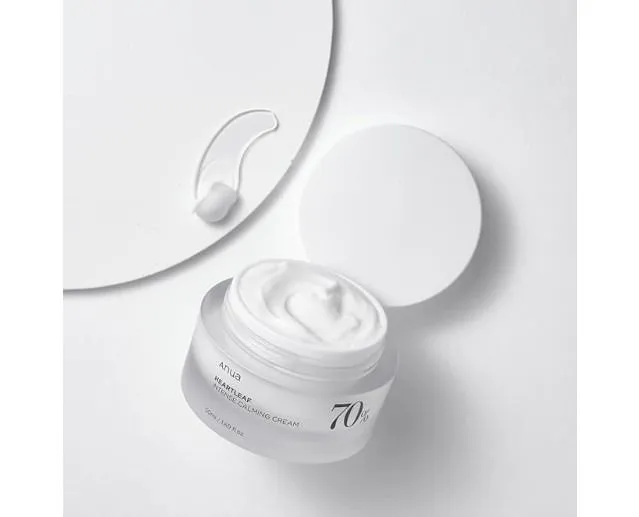 Anua Heartleaf 70% crème apaisante 50ml peau sensible