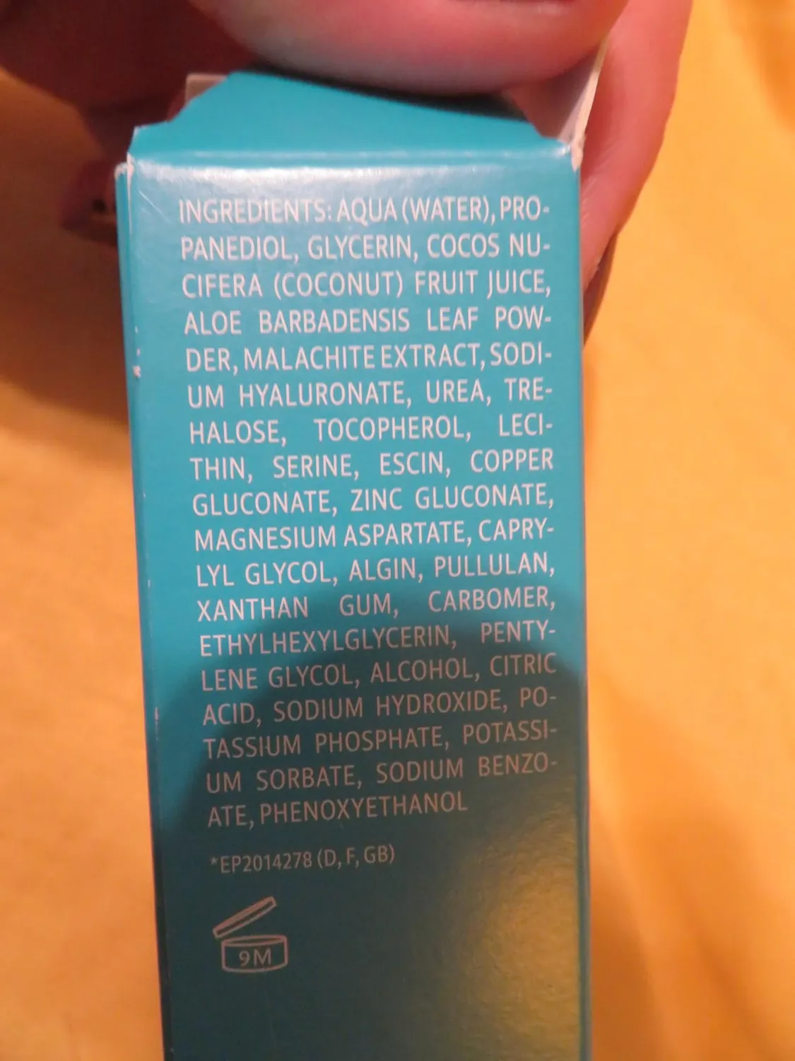 M. Asam Aqua Intense Electrolyte Gel Visage 50 ml hydratant