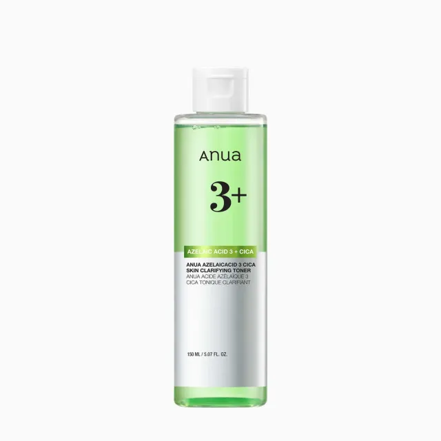 ANUA Azelaic 3 Cica lotion tonique apaisante rougeurs