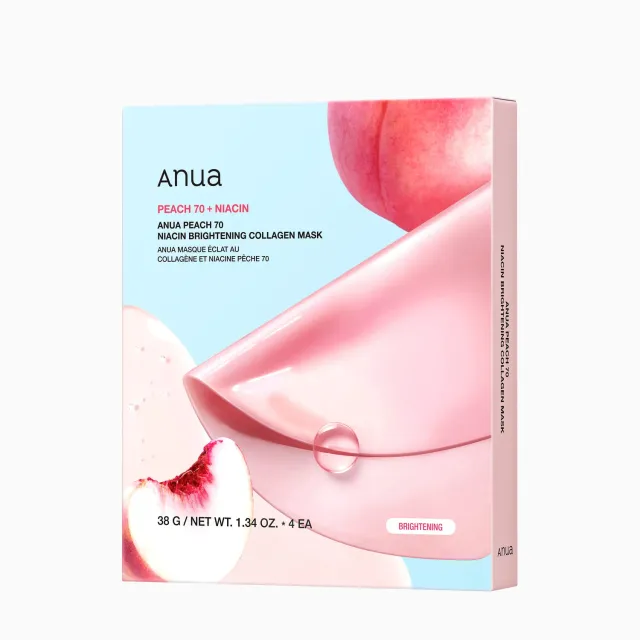 Anua Peach 70 Niacin masque collagène pêche éclat