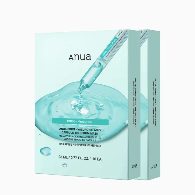 ANUA PDRN Hyaluronic Acid Capsule 100 masque tissu repulpant