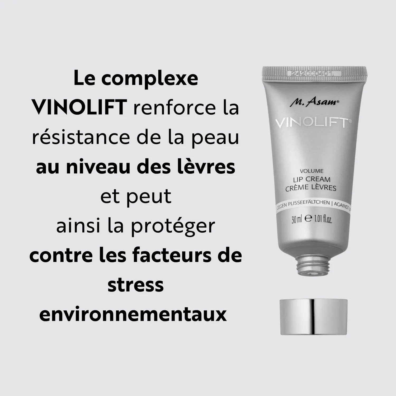 M. Asam Vinolift crème lèvres et contour 30 ml repulpante
