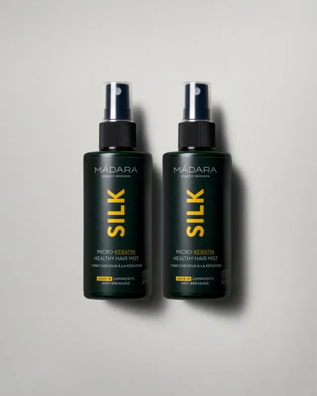 Mádara Silk brume cheveux micro-kératine réparatrice