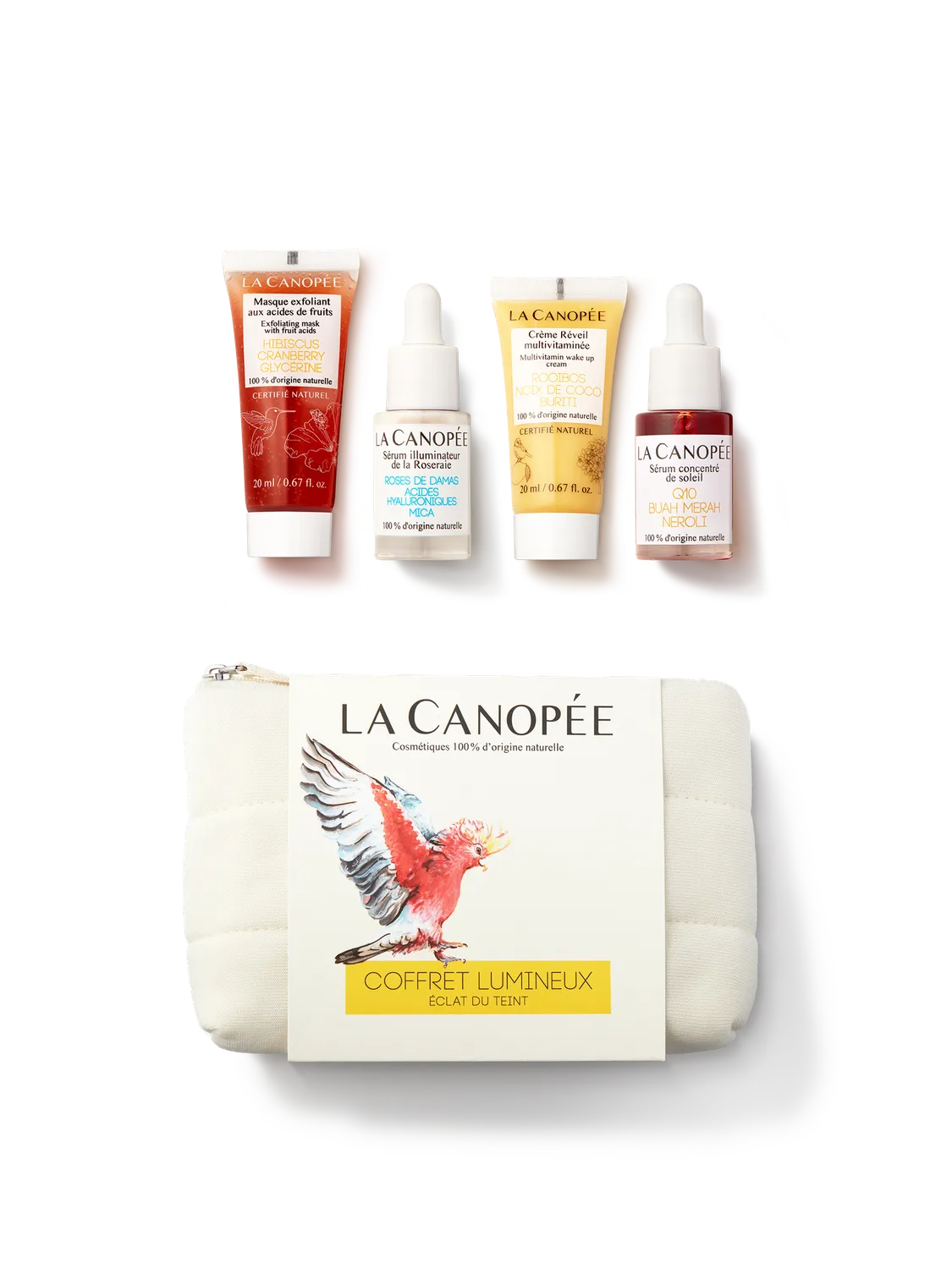 La Canopée Coffret Lumineux rituel éclat 4 soins