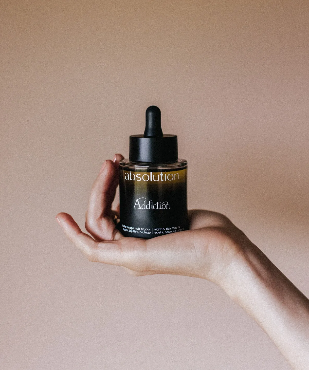 Absolution Addiction huile visage bio nourrissante éclat