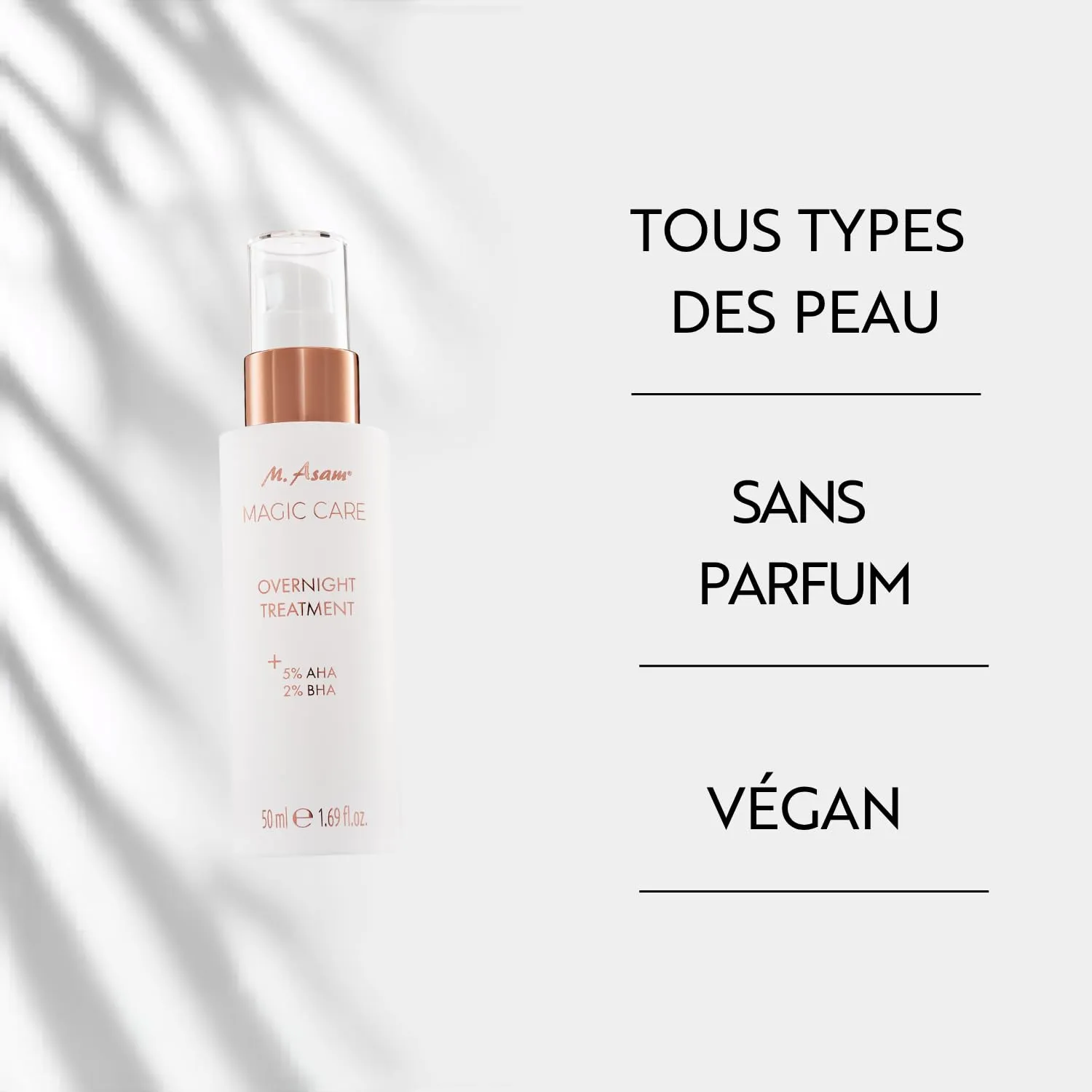 M. Asam Magic Care sérum nuit 50 ml AHA BHA pores