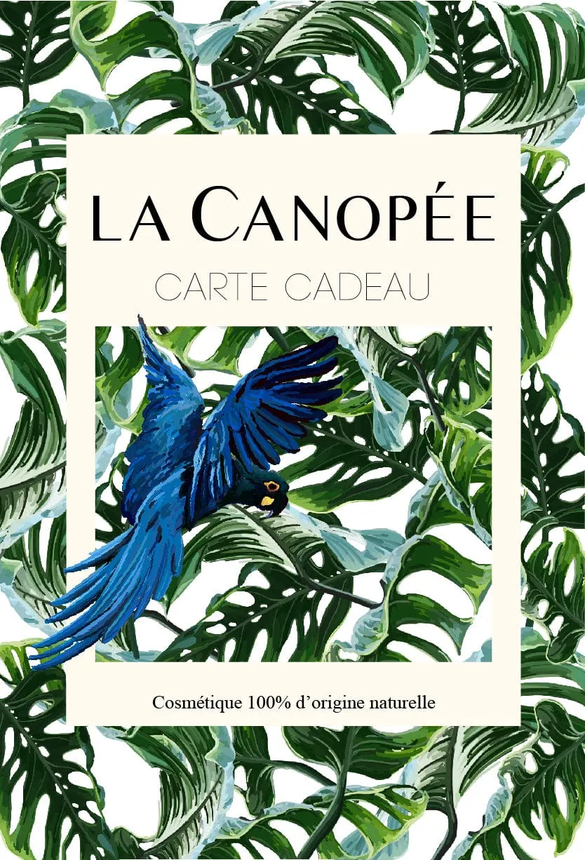 La Canopée Carte Cadeau 30 € carte beauté dématérialisée