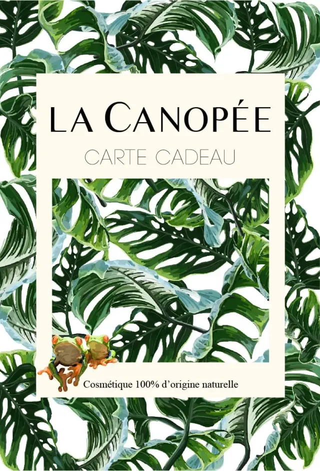 La Canopée Carte Cadeau 30 € carte beauté dématérialisée