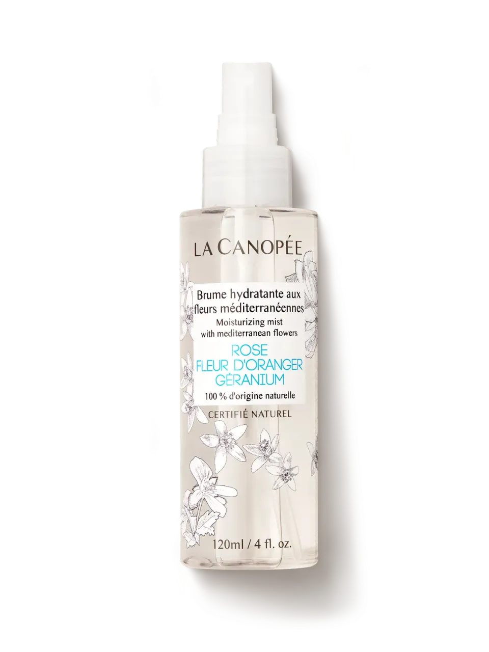 La Canopée Solaire Brume Hydratante 120 ml fleurs méditerranéennes