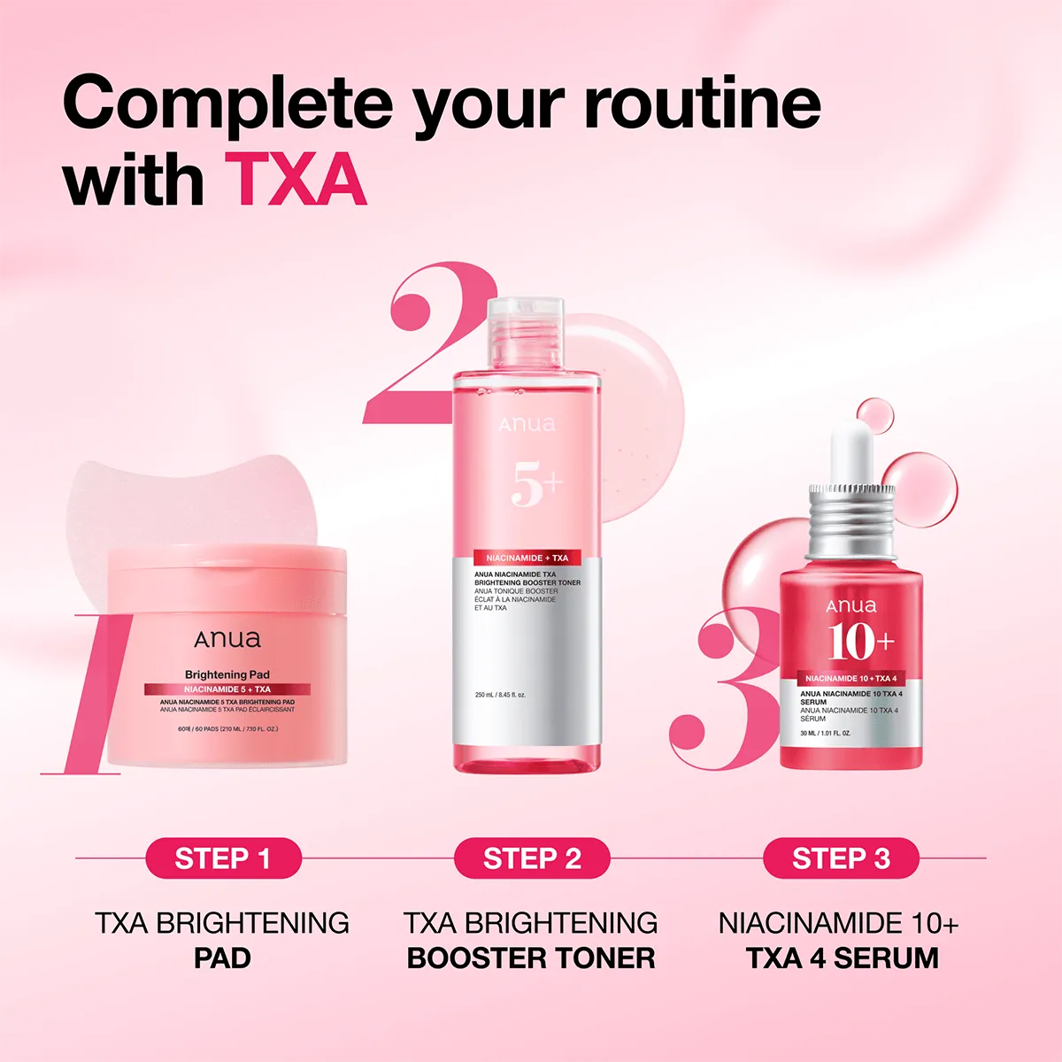 ANUA Niacinamide 10 TXA 4 sérum éclat taches