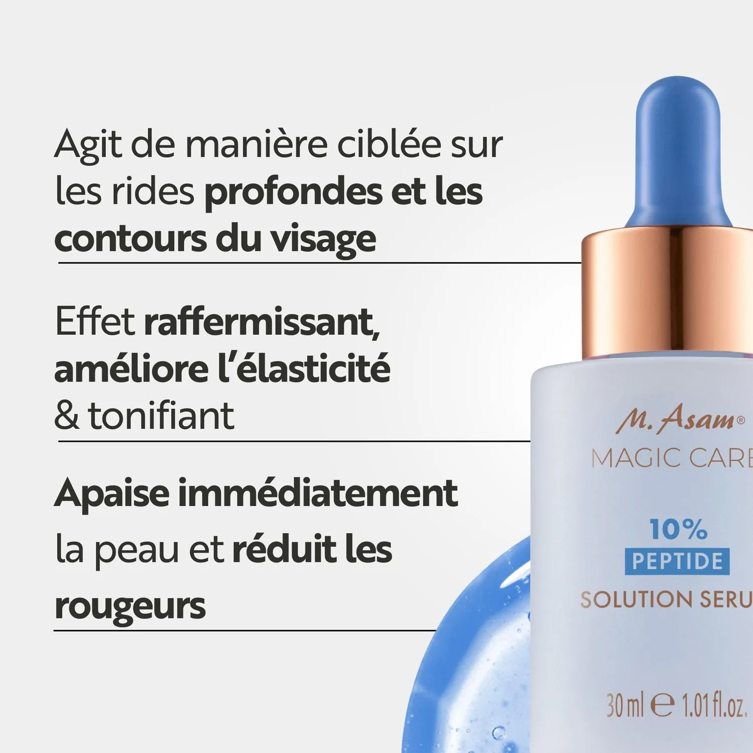 M. Asam Magic Care sérum visage peptides 10% 30ml lift