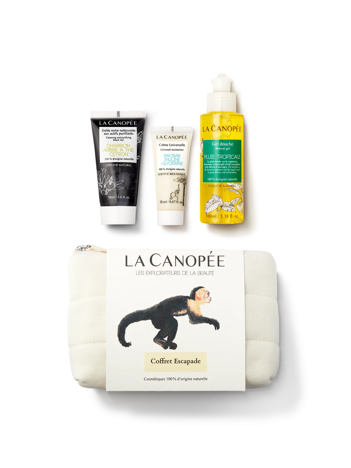 La Canopée Escapade coffret soin peau normale