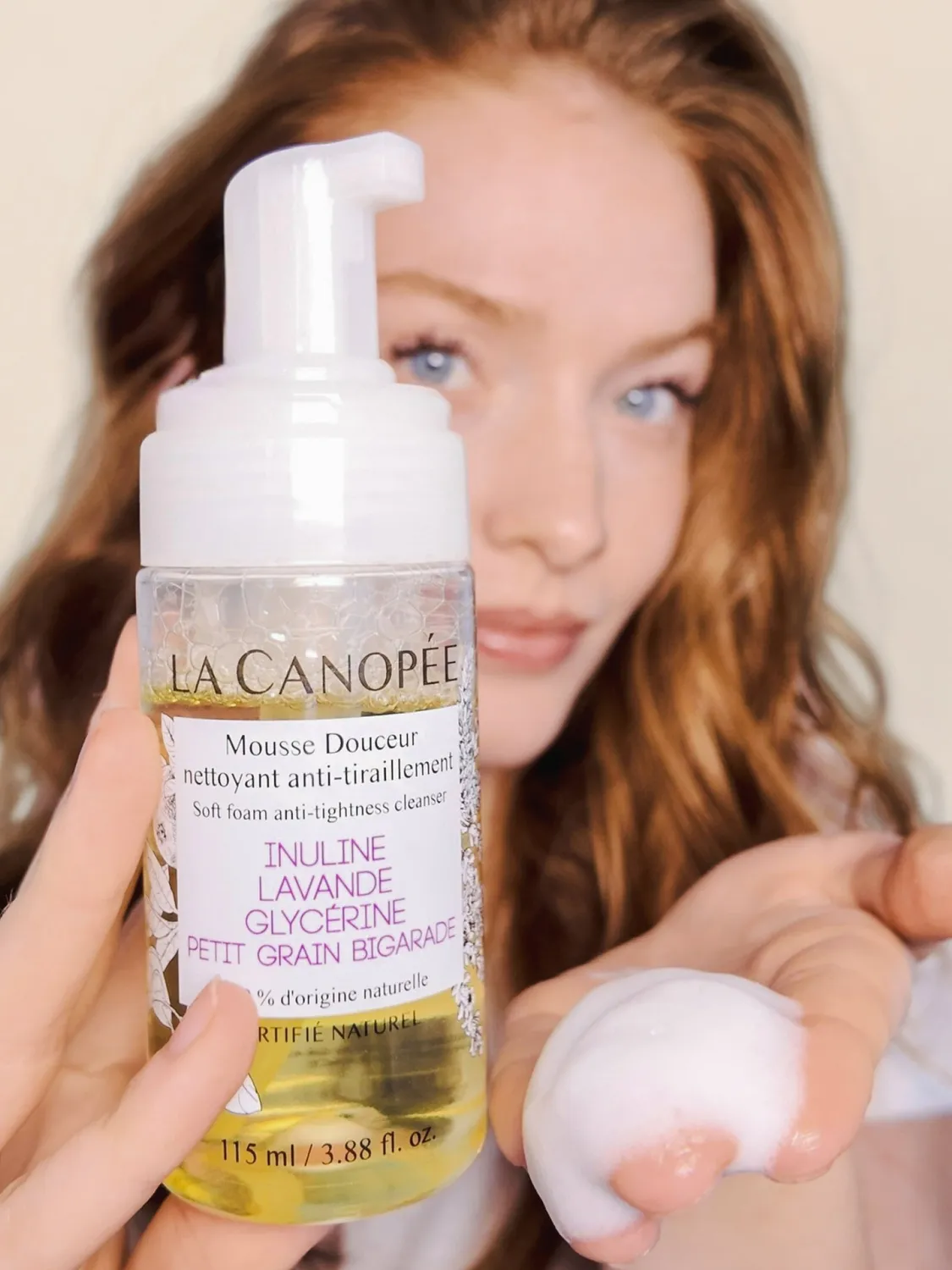La Canopée Mousse Douceur mousse nettoyante 115ml anti-tiraillement