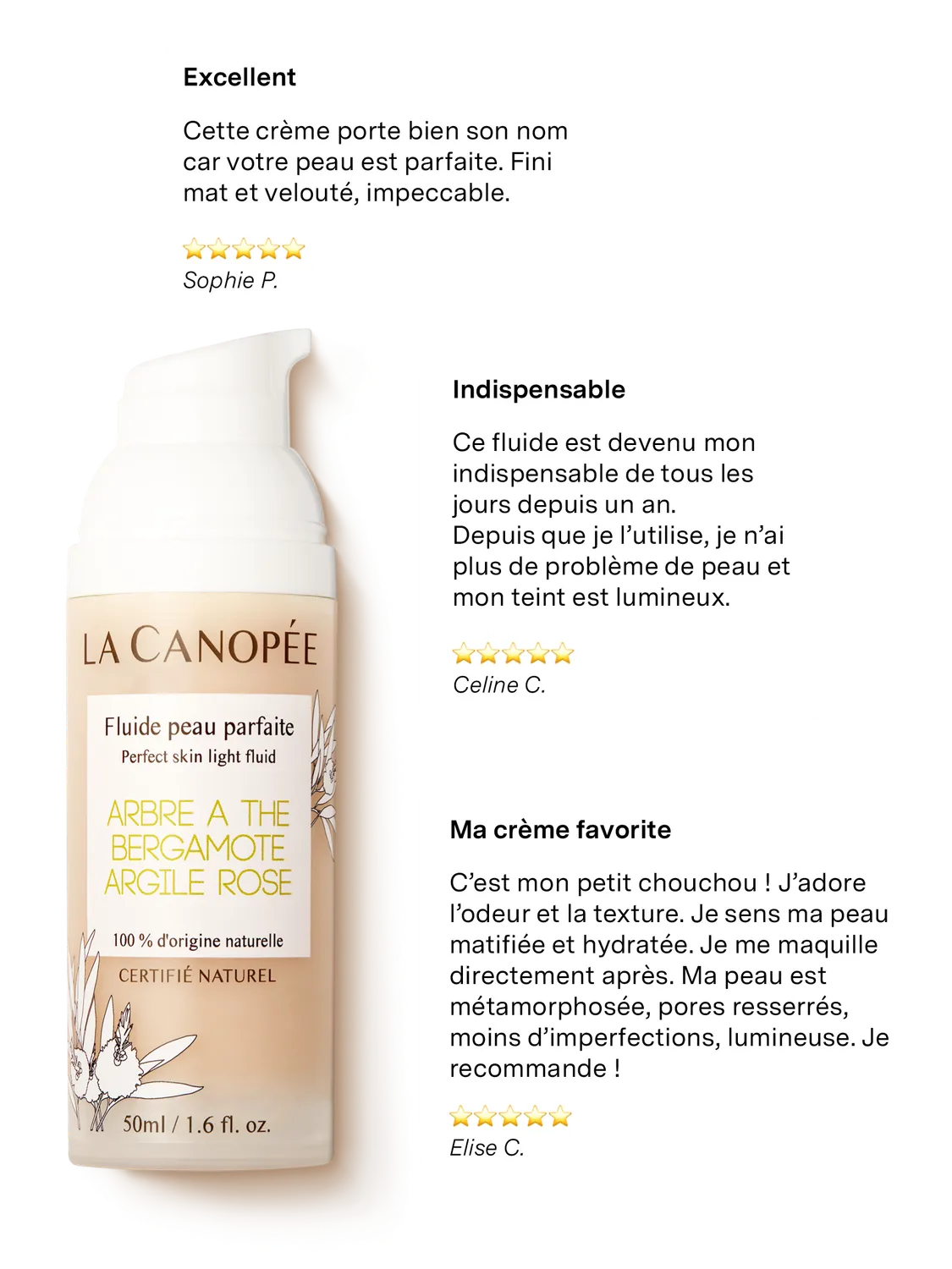 La Canopée Fluide Peau Parfaite Soin matifiant 50 ml